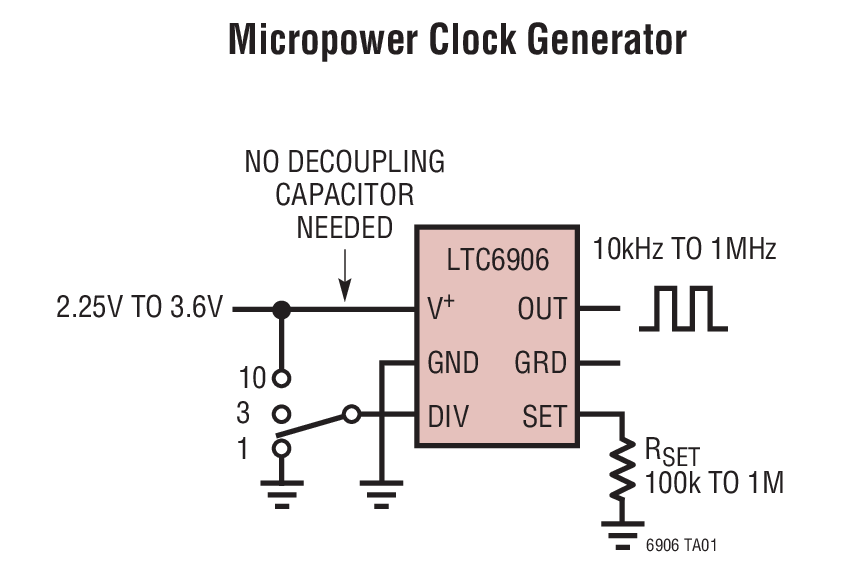 LTC6906Ӧͼһ